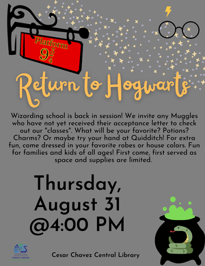 Return to Hogwarts D